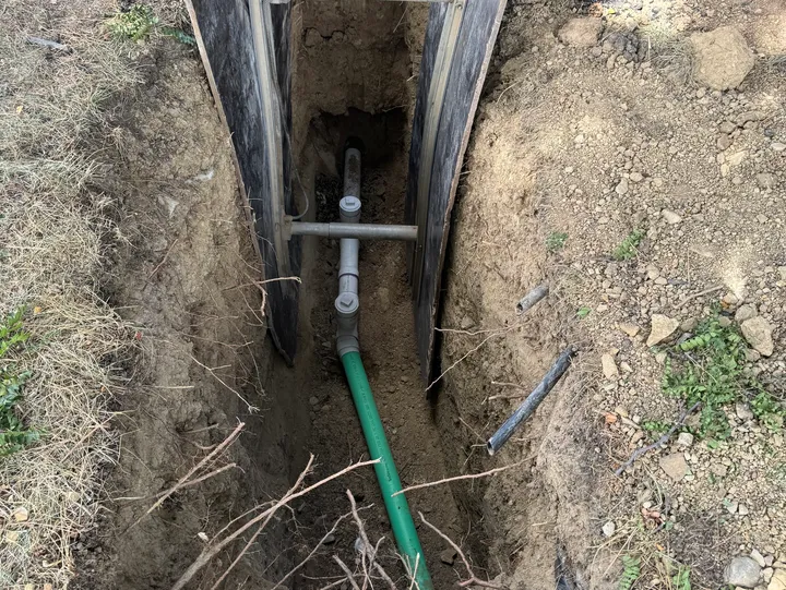 Main sewer line replacement
