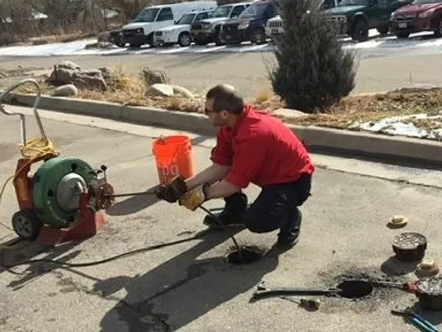 Main sewer line roto rooter