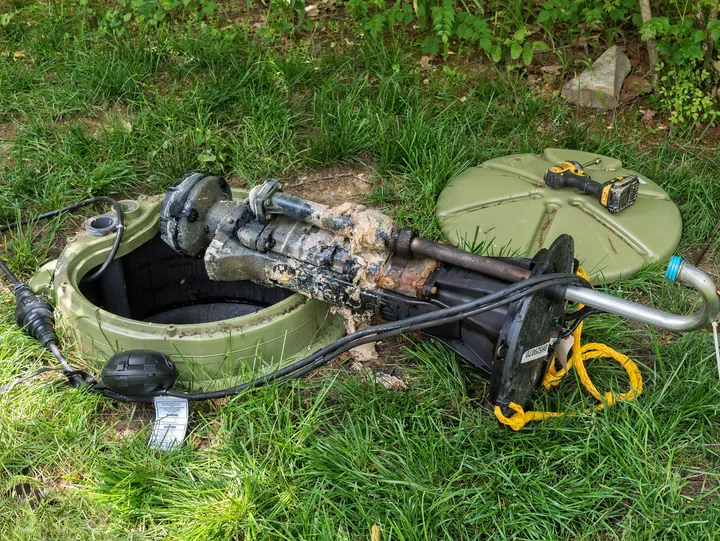 Sewage ejector pump - lift station