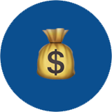 Transparent pricing icon